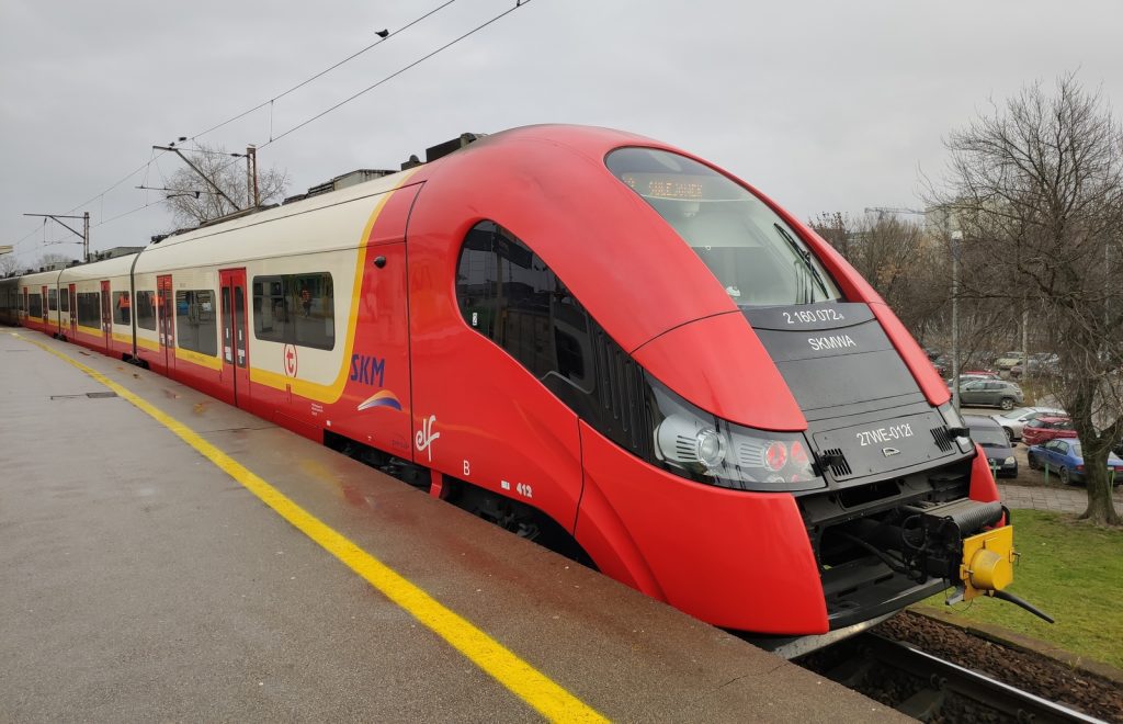 Public transport in Warsaw - SKM trains