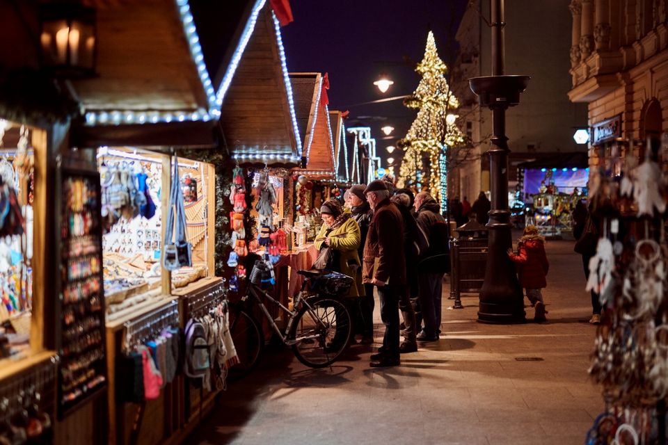Christmas Market in Lodz - Piotrkowska Street. Photo: lodz.pl