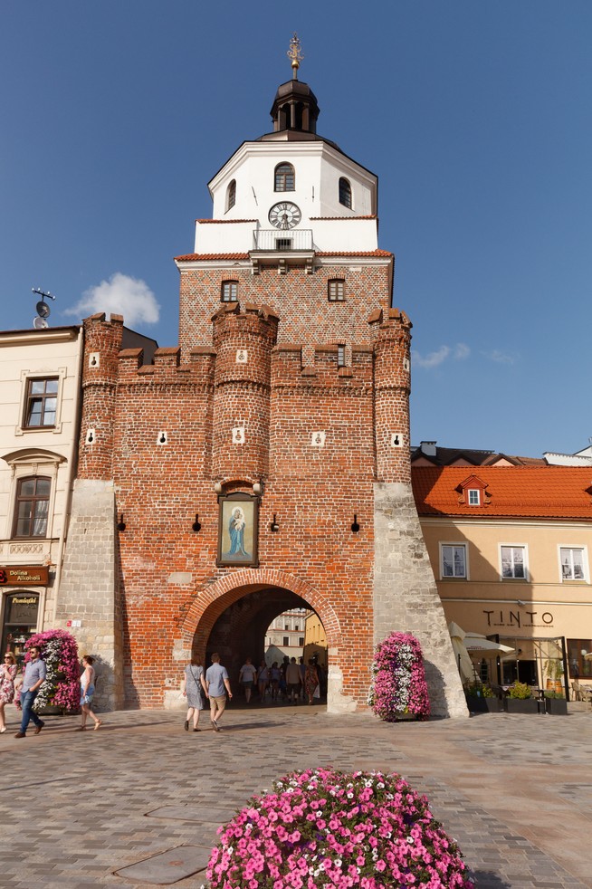 Puerta de Cracovia en Lublin