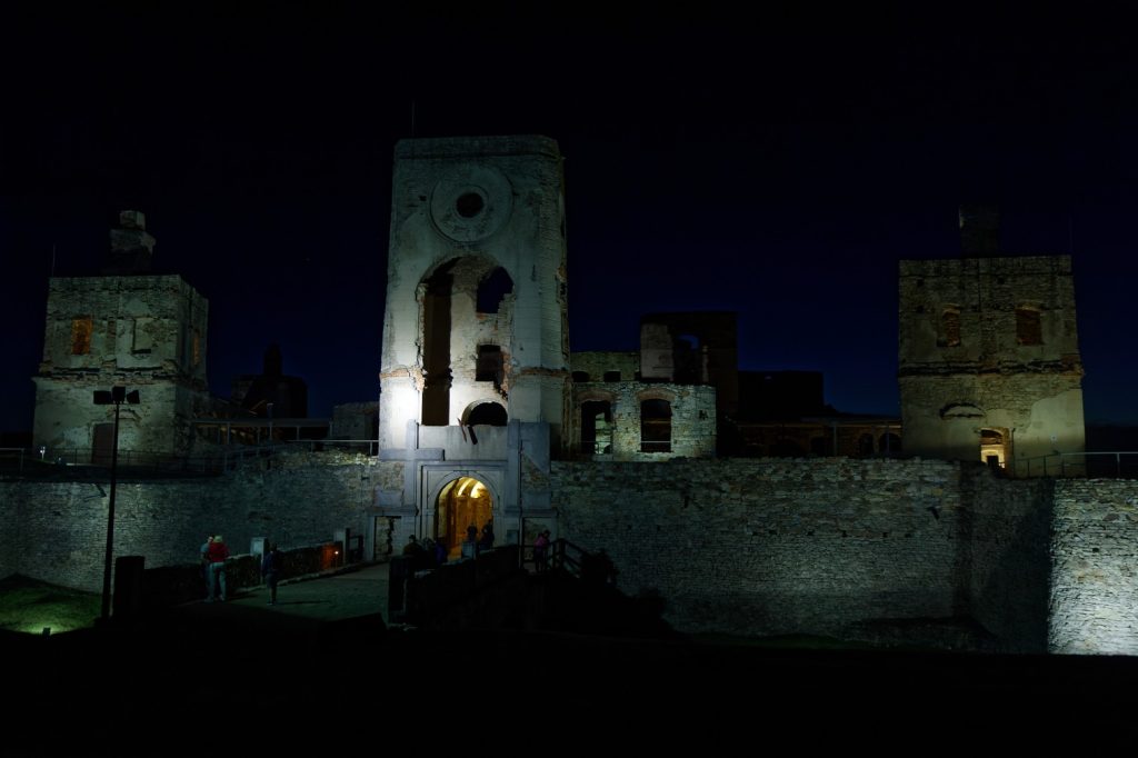 Entrance to Krzyztopor castle